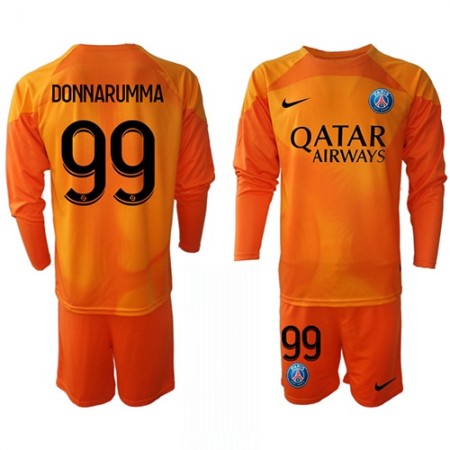 Camisetas Paris Saint Germain Gianluigi Donnarumma 99 Segunda Portero 2022/23 Manga Larga - Niño (+ Pantalones) Camisetas Paris Saint Germain Gianluigi Donnarumma 99 Segunda Portero 2022/23 Manga Larga - Niño (+ Pantalones)